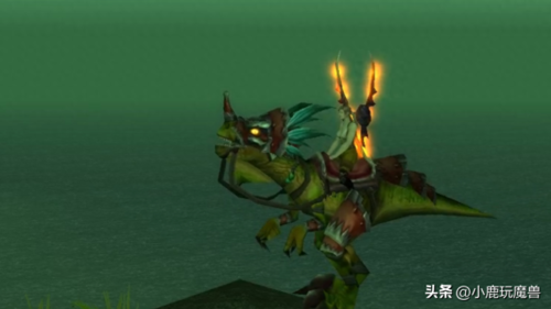 绿色荧光陆行鸟(魔兽世界最受欢迎的坐骑)插图2